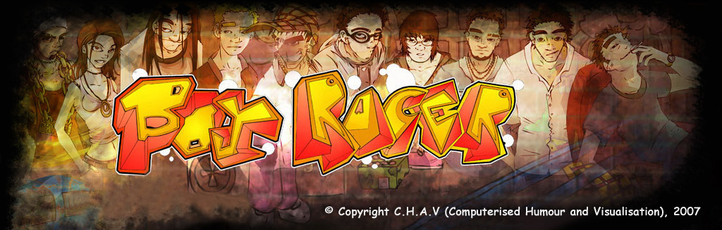 Boy Racer, © Copyright C.H.A.V (Computerised Humour and Visualisation), 2007